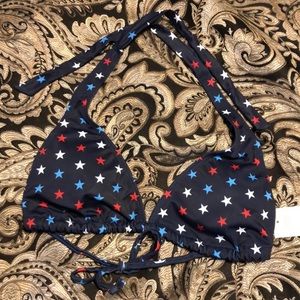 *Brand New*Patriotic swimsuit top size Small
